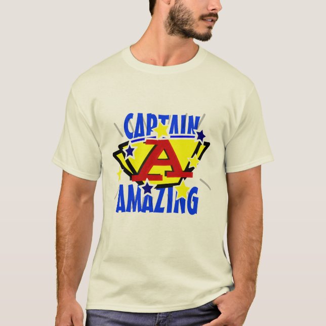 Camiseta Capitán Amazing (Anverso)