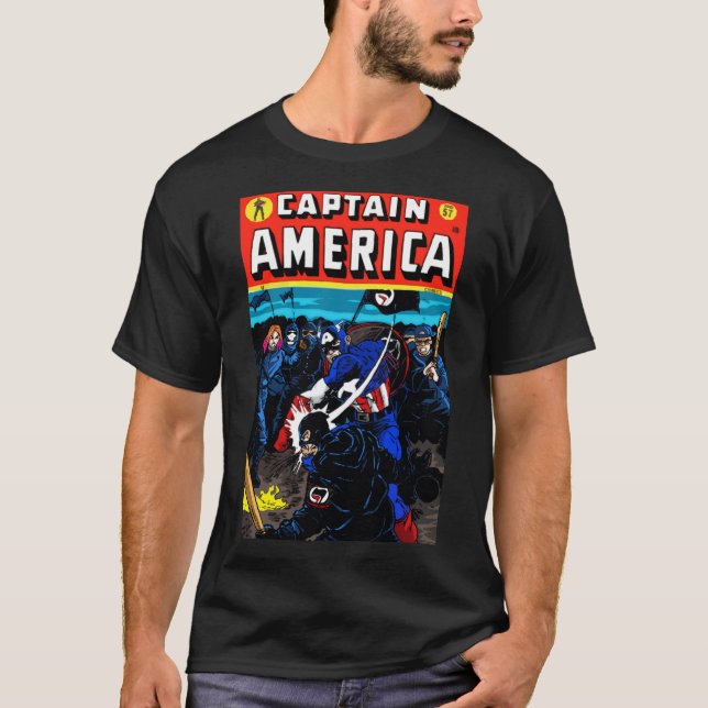 Camiseta Capitán América  (Anverso)