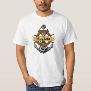 Camiseta Capitán Anchor y rueda