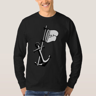 Camiseta Capitán Ancla de Barco