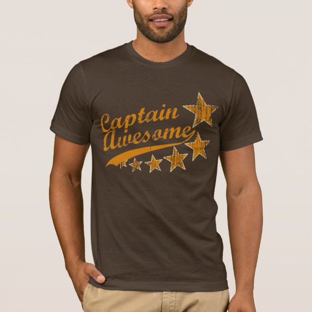 Camiseta Capitán Awesome (Anverso)