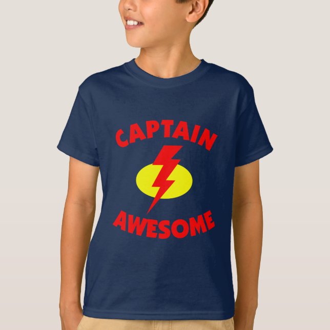 Camiseta Capitán Awesome (Anverso)