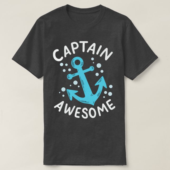 Camiseta Capitán Awesome (Diseño del anverso)