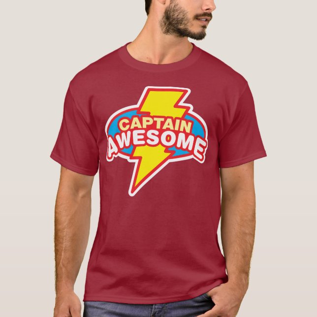 Camiseta Capitán Awesome (Anverso)