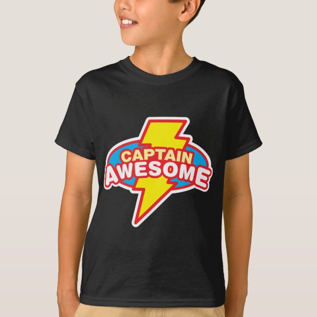 Camiseta Capitán Awesome (Anverso)