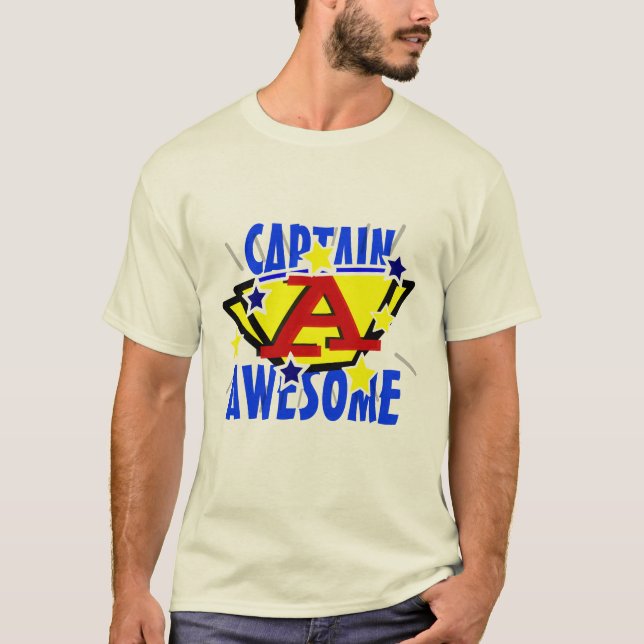 Camiseta Capitán Awesome (Anverso)