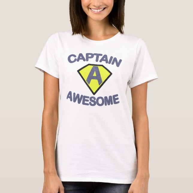 Camiseta Capitán Awesome (Anverso)