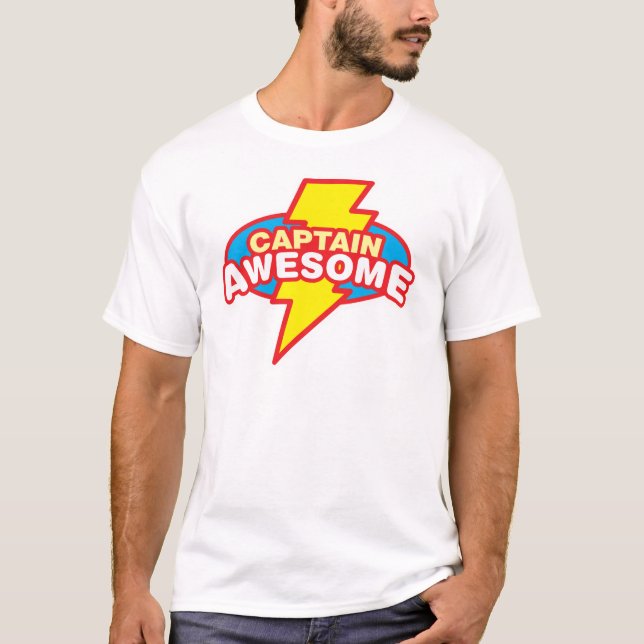 Camiseta Capitán Awesome (Anverso)