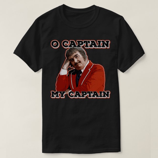 Camiseta Capitán canguro inspirado por Walt Whitman (Diseño del anverso)