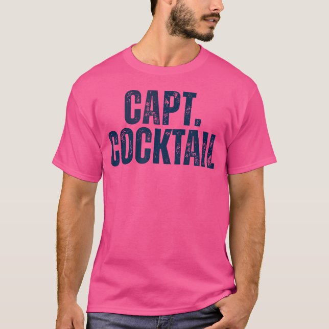 Camiseta Capitán Cóctel Capitán Cóctel (Anverso)