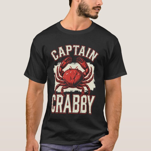 Camiseta Capitán Crabby (Anverso)