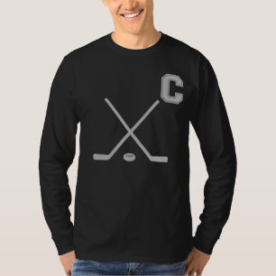 Camiseta Capitán Dark T-Shirt del hockey sobre hielo