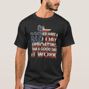 Camiseta Capitán De Barco Aéreo Que Buen Día En El Trabajo 