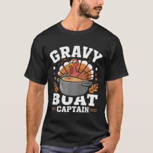 Camiseta Capitán de Barco de Salsa Divertido Día de Acción