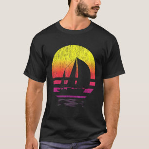 Camiseta Capitán de barco de vela de yate de vela vintage M