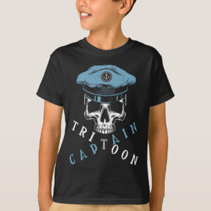 Camiseta Capitán de barco tritoon Flatboat Life Pontoon par