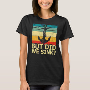 Camiseta Capitán De Barco Vintage Cruise Anchor Pero Lo Hic