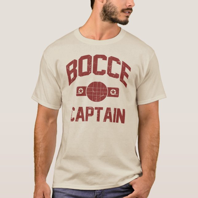 Camiseta Capitán de Bocce (Anverso)