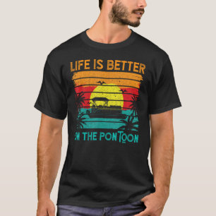 Camiseta Capitán De Botes De Pontón En El Pontón