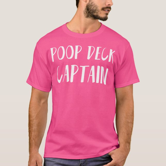 Camiseta Capitán de la Cubierta de Popa (Anverso)