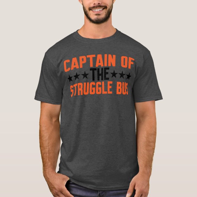 Camiseta Capitán de la familia Struggle Bus (Anverso)