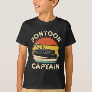 Camiseta Capitán de lancha pontona Embarcaciones antiguas R