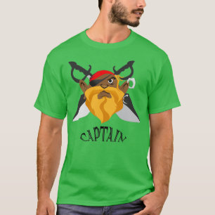 Camiseta Capitán de Piratas