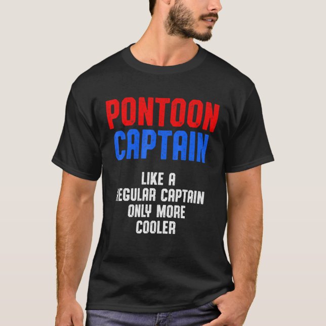 Camiseta Capitán de pontón Vela Marinero 14 (Anverso)