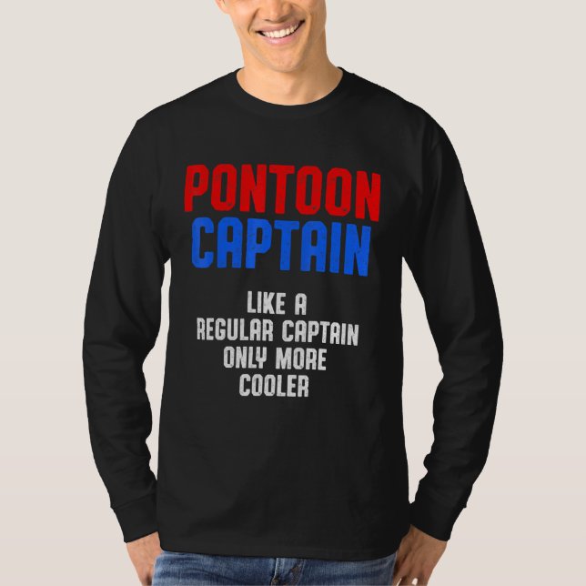 Camiseta Capitán de pontón Vela Marinero 14 (Anverso)