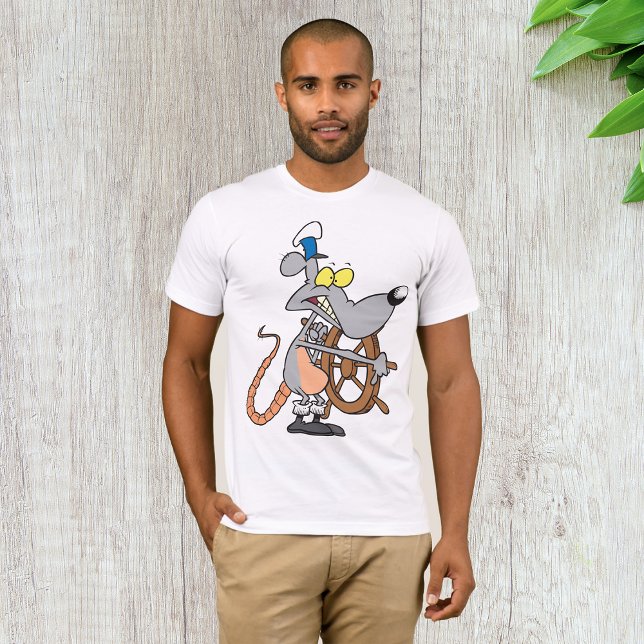 Camiseta Capitán de Rat Mens T-Shirt (Subido por el creador)