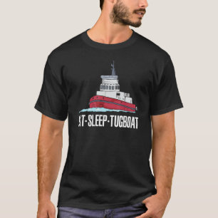 Camiseta Capitán de remolcador de remolcadores de remolcado