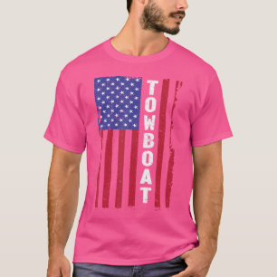 Camiseta Capitán de remolcador naval marinero