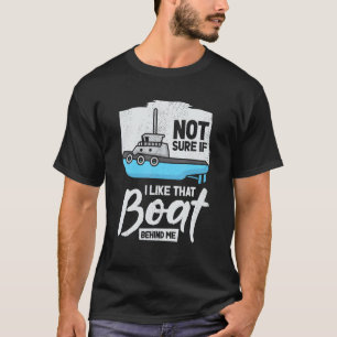 Camiseta Capitán de remolcador Naval Propietario de un bote