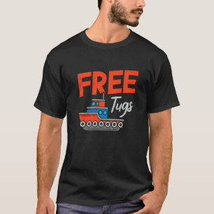 Camiseta Capitán de remolcador Navegación en barco Dueño de