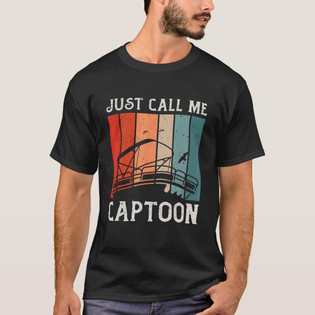 Camiseta Capitán de Tritón, Capitán Pontón, Sólo Llámame Ca (Anverso)