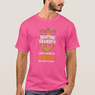 Camiseta Capitán de Vela del Abuelo en Bote