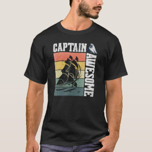 Camiseta Capitán de velero Sailor Capitán Maravilloso