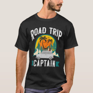 Camiseta Capitán de viaje por carretera Dal RV Camping Gro
