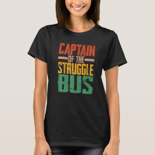 Camiseta Capitán Del Autobús De Lucha