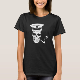 Camiseta Capitán del barco Boating Sailer Seafarer Marin