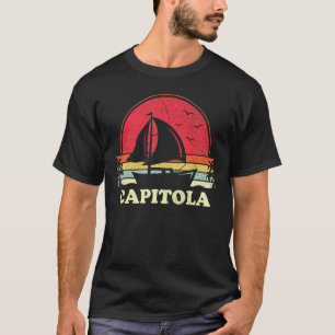 Camiseta Capitán del barco de vela Capitola California