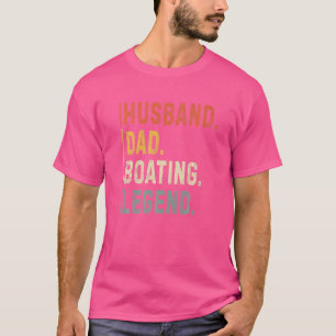 Camiseta Capitán del barco de vela de la leyenda masculina
