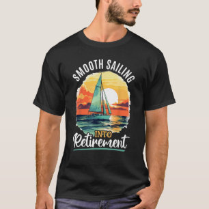 Camiseta Capitán del barco de vela navegando sin problemas