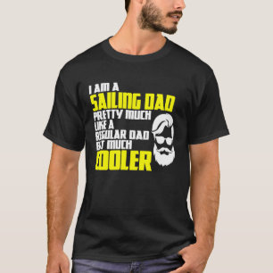Camiseta Capitán del barco de vela Papá Vela