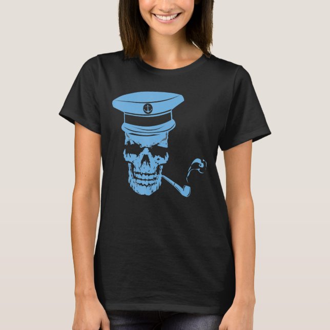Camiseta Capitán del barco Marítimo Marítimo Marítimo Naveg (Anverso)