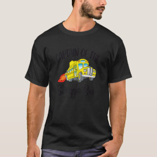Camiseta Capitán Del Conductor De Autobús De La Escuela De