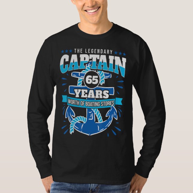 Camiseta Capitán del crucero de 65 años de Sailer (Anverso)