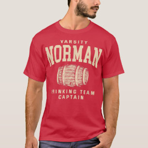 Camiseta Capitán del equipo de bebidas de Norman Oklahoma C