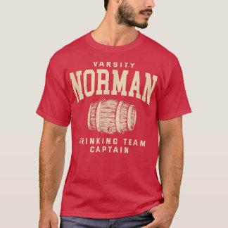 Camiseta Capitán del equipo de bebidas de Norman Oklahoma C