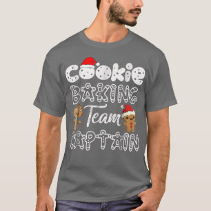 Camiseta Capitán del Equipo de Cocina, Funny Baker Gingerbr